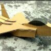 آموزش ساخت جنگنده با کارتن
