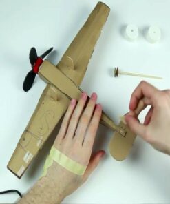 آموزش ساخت هواپیمای کارتنی