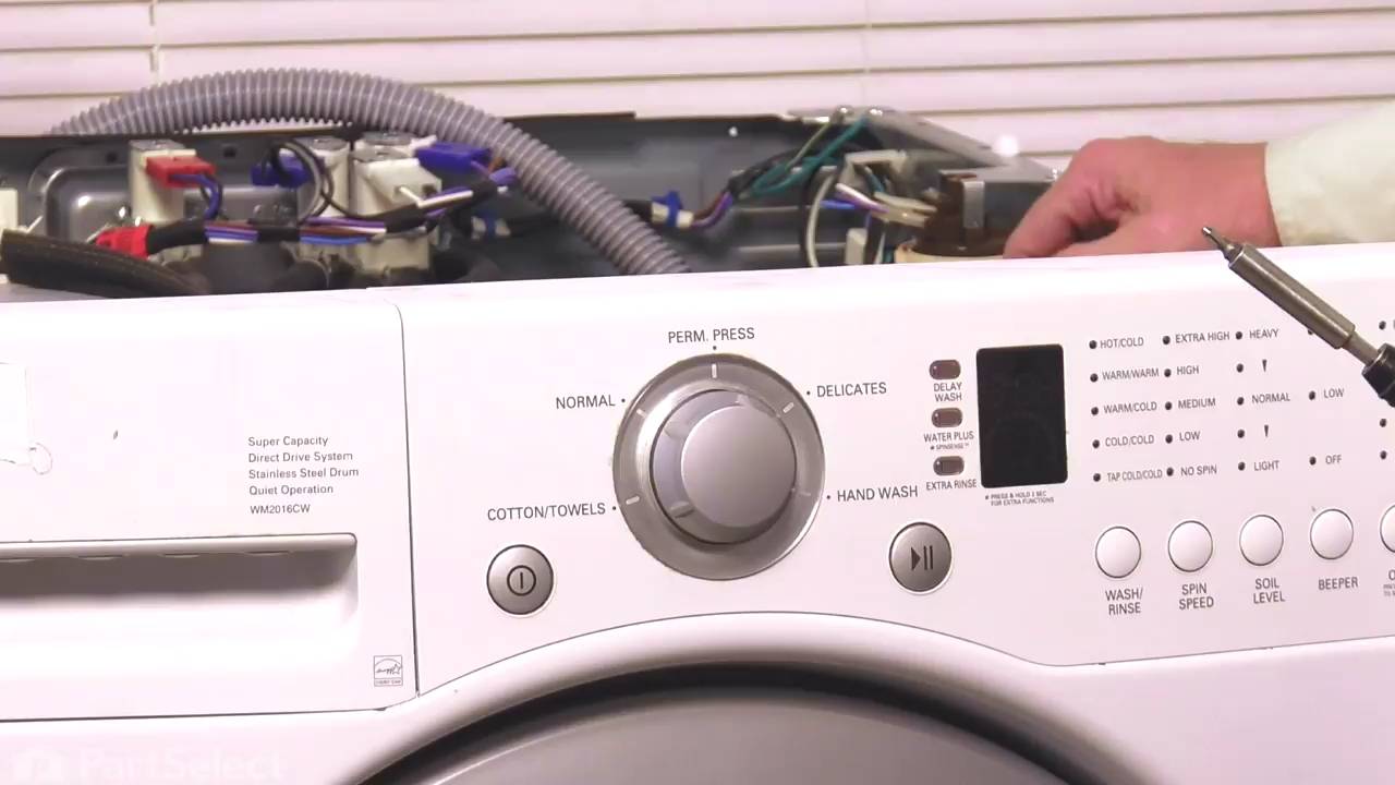 نحوه باز کردن ماشین لباسشویی
